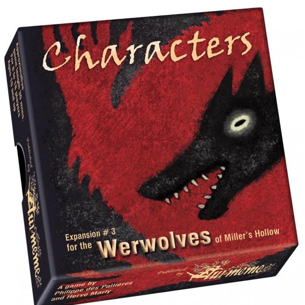 The Werewolves of Millers Hollow Characters Board Game