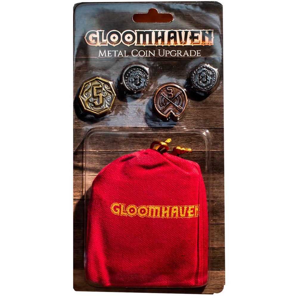 Gloomhaven Metal Coin Upgrade Board Game