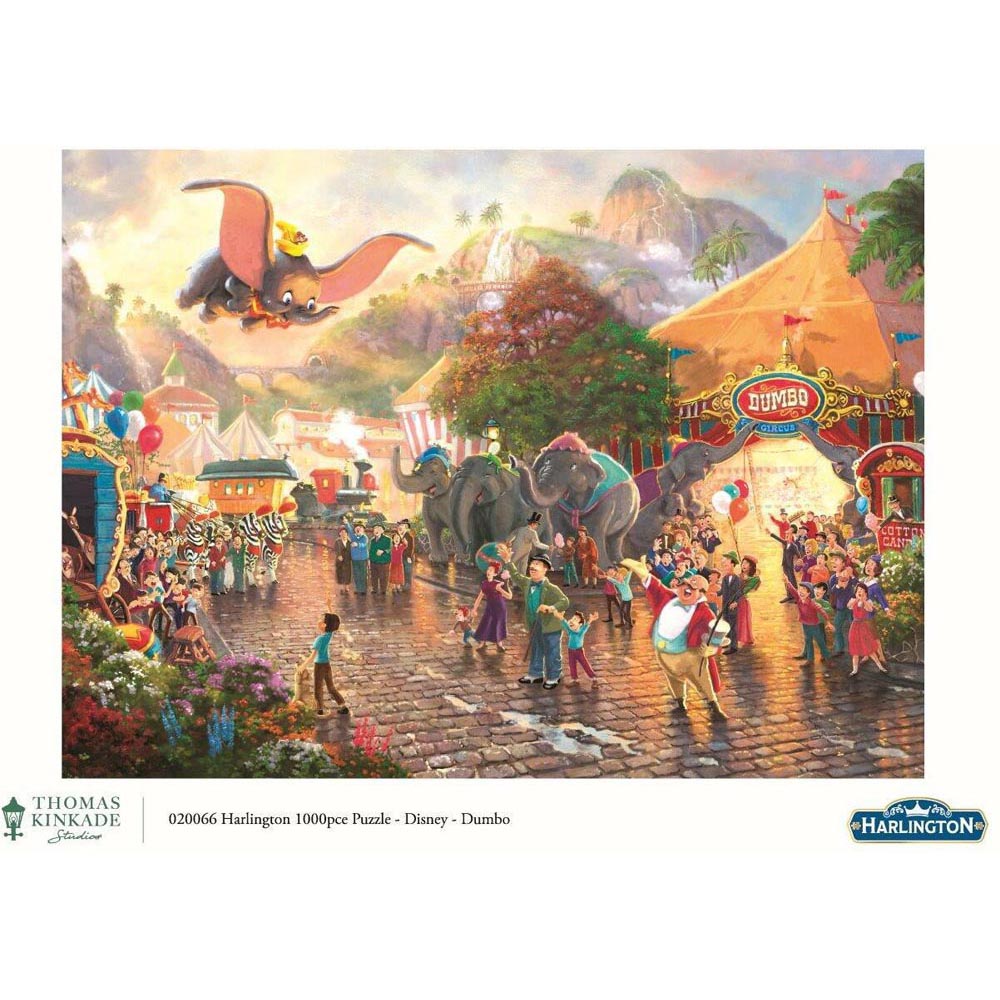 Harlington Thomas Kinkade Disney Dumbo Puzzle 1000pcs