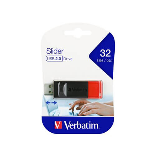 Verbatim Store'n'Go' Slider USB 2.0 (Black)