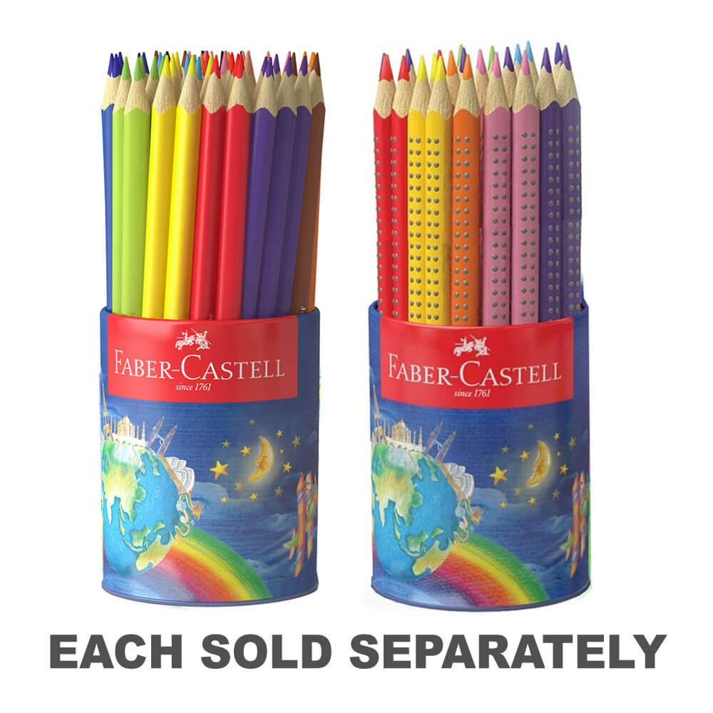Faber-Castell Junior Triangular Coloured Pencil 50pk