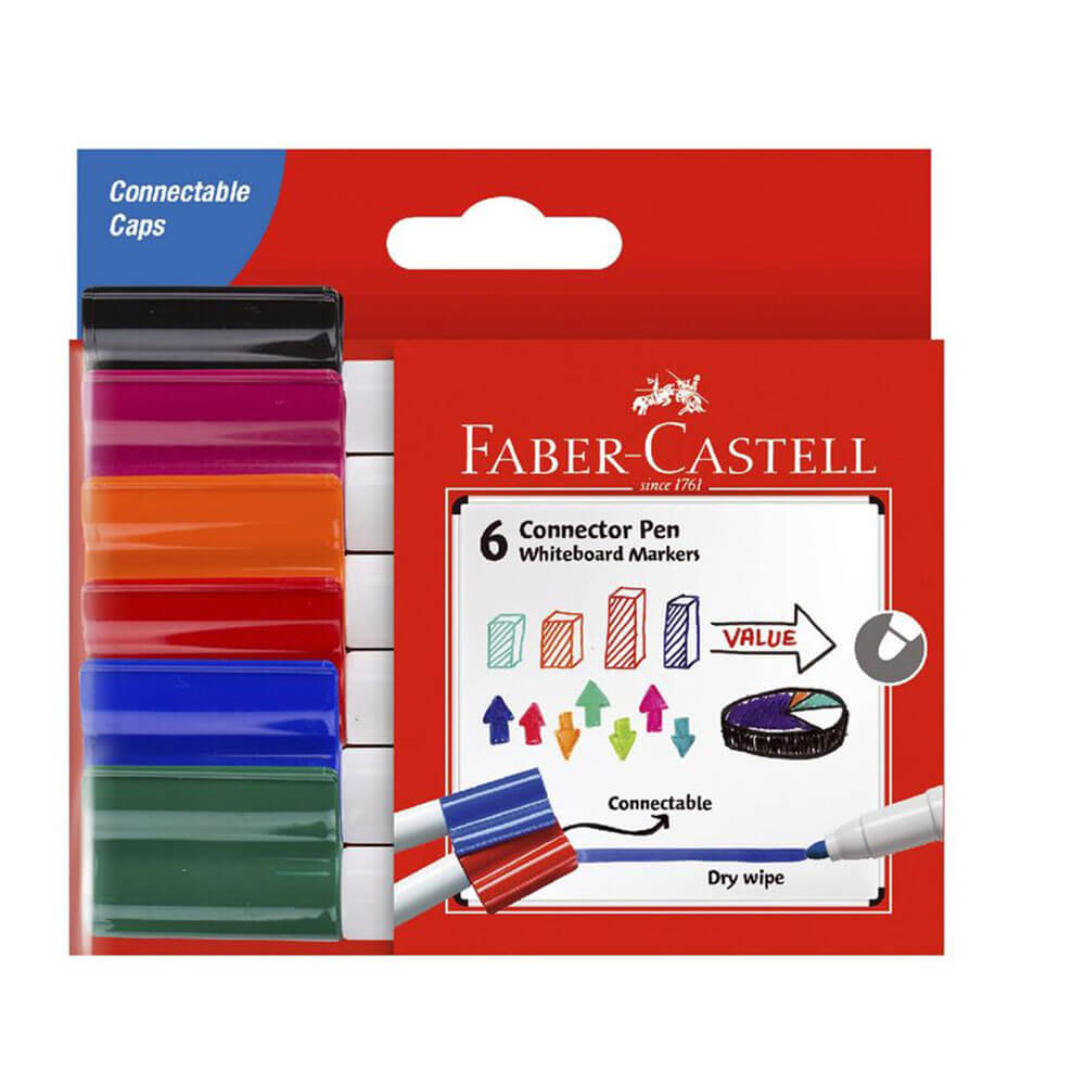  Faber-Castell Connector Whiteboard-Marker