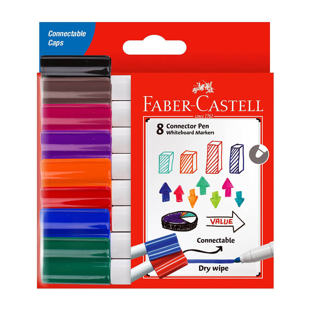  Faber-Castell Connector Whiteboard-Marker