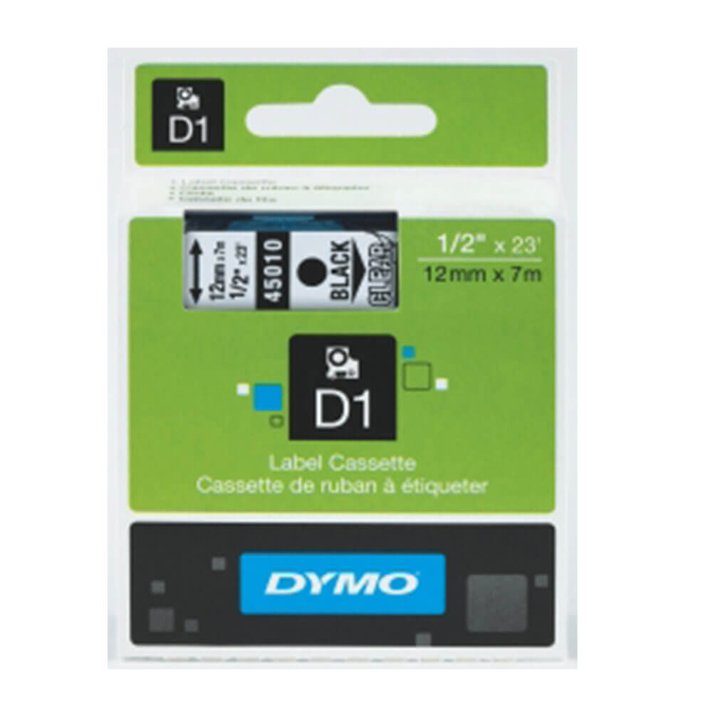 Dymo D1 Tape Label 12mmx7m