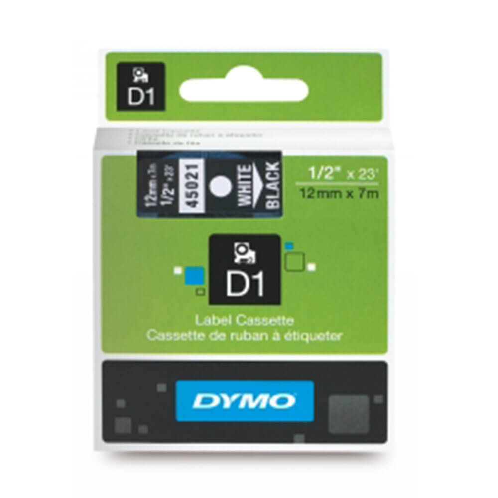 Dymo D1 Tape Label 12mmx7m