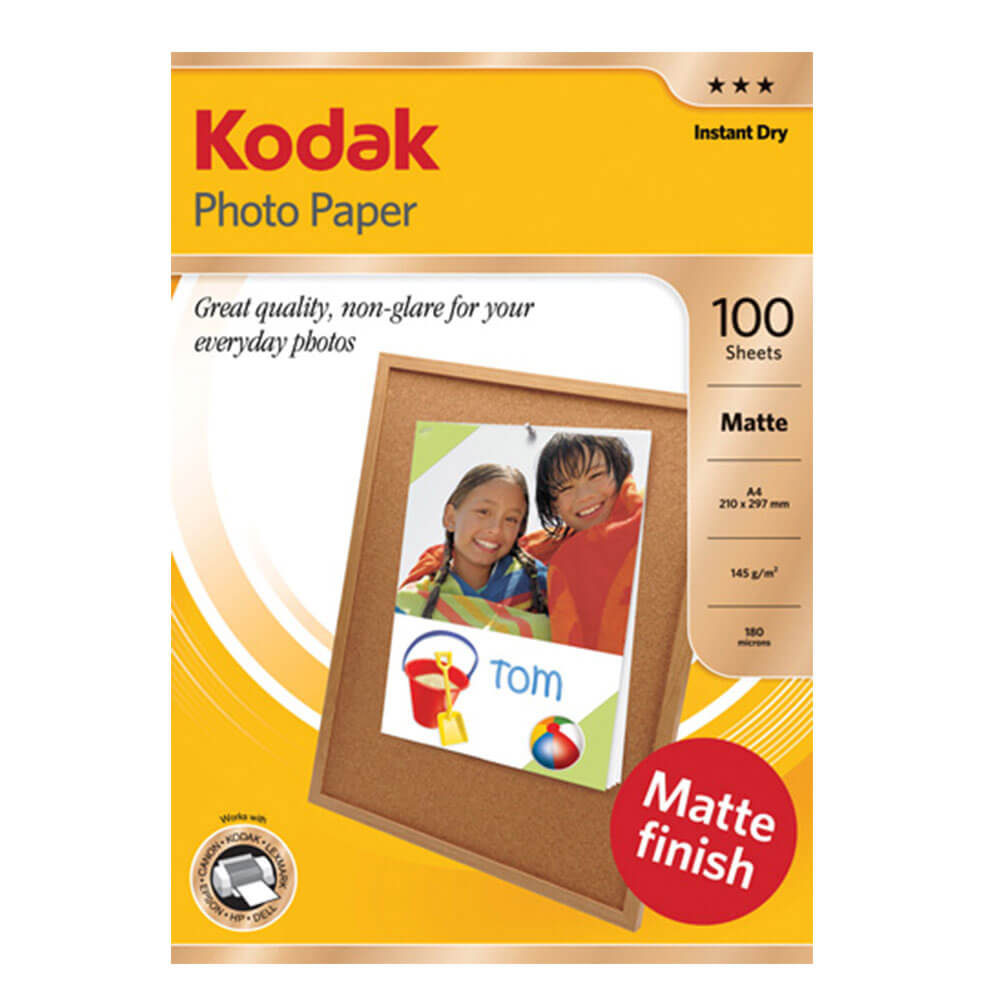 Kodak Everyday Matte Fotopapier (100 Stück)