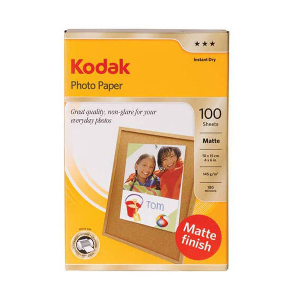 Kodak Everyday Matte Fotopapier (100 Stück)