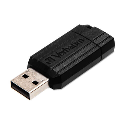 Verbatim Store'n'Go' Pinstripe USB Drive (Black)