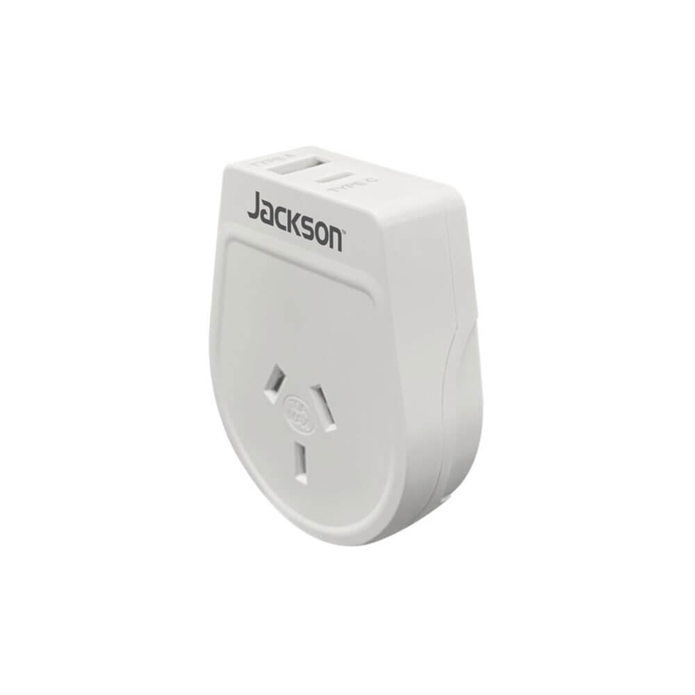 Jackson Industries Outbound USB-A &amp; C Reiseadapter