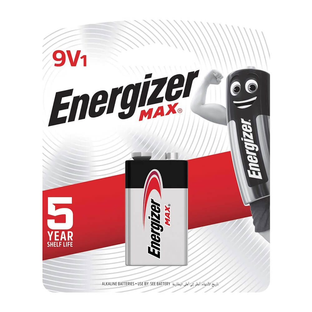 Energizer-Batterie, 1 Stück, 9 V