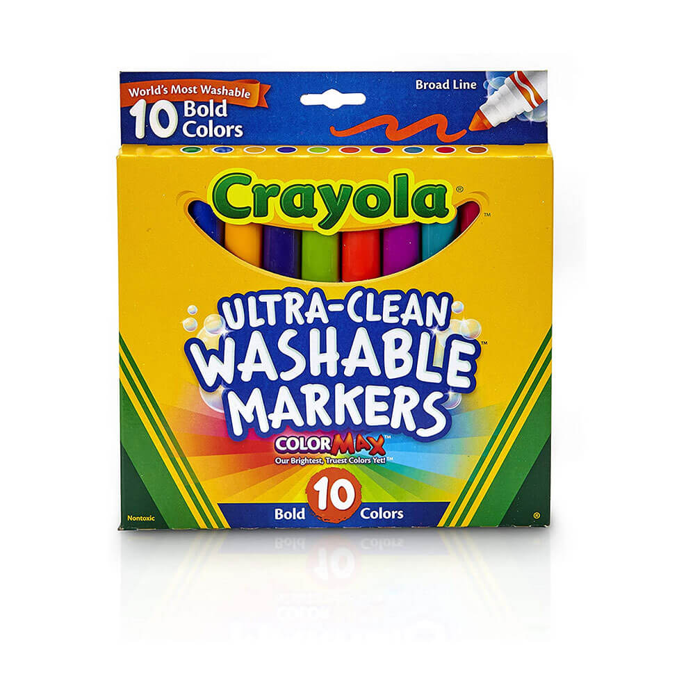  Crayola waschbarer Broadline-Marker, 10 Stück