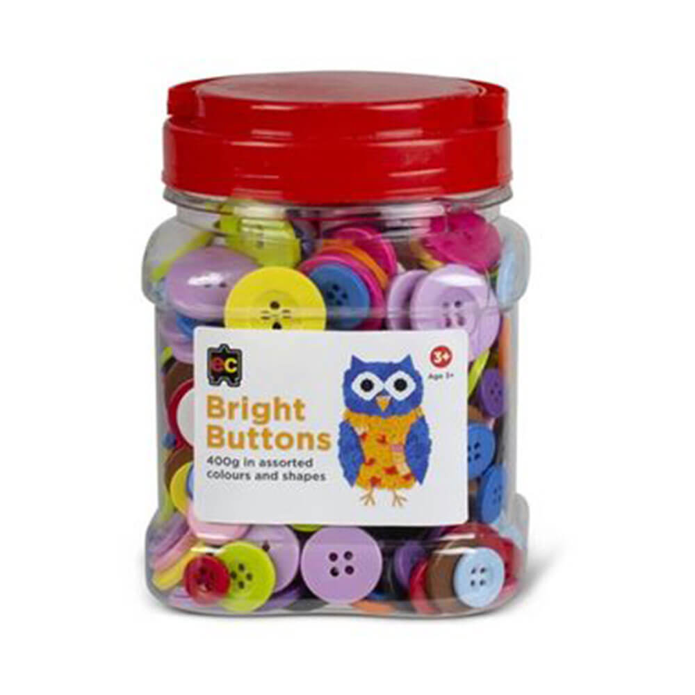 EC Buttons, sortiertes Glas (400 g)