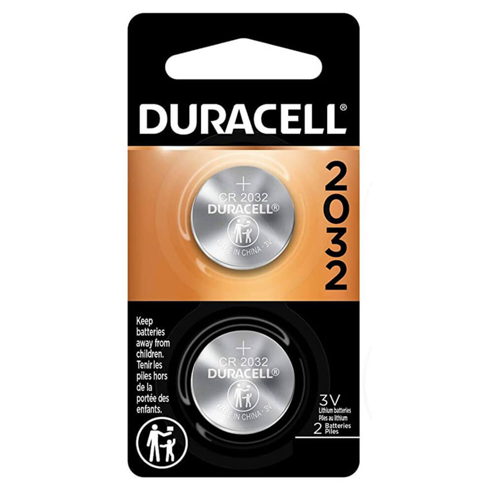 Duracell Lithium Button Batteries (2pk)