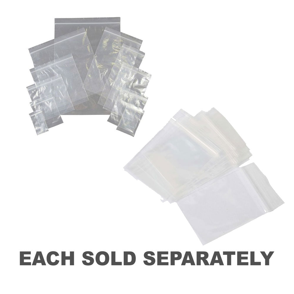 Resealable Plastic Bags 100pcs