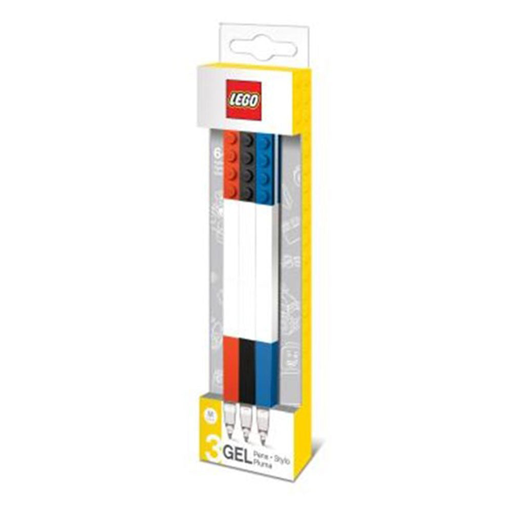 Lego Gel Pen with Buildable Bricks (White)
