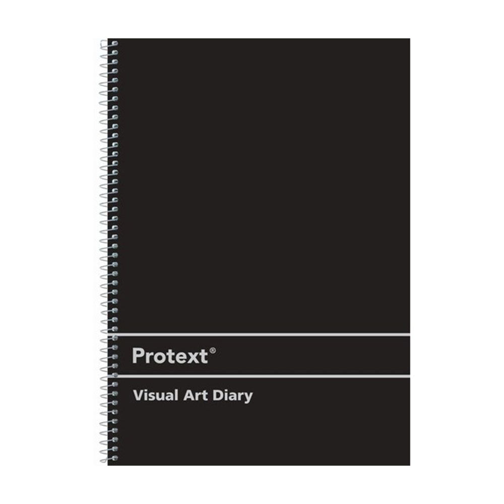 Protext A4 Visual Art Diary 120pg (Black)