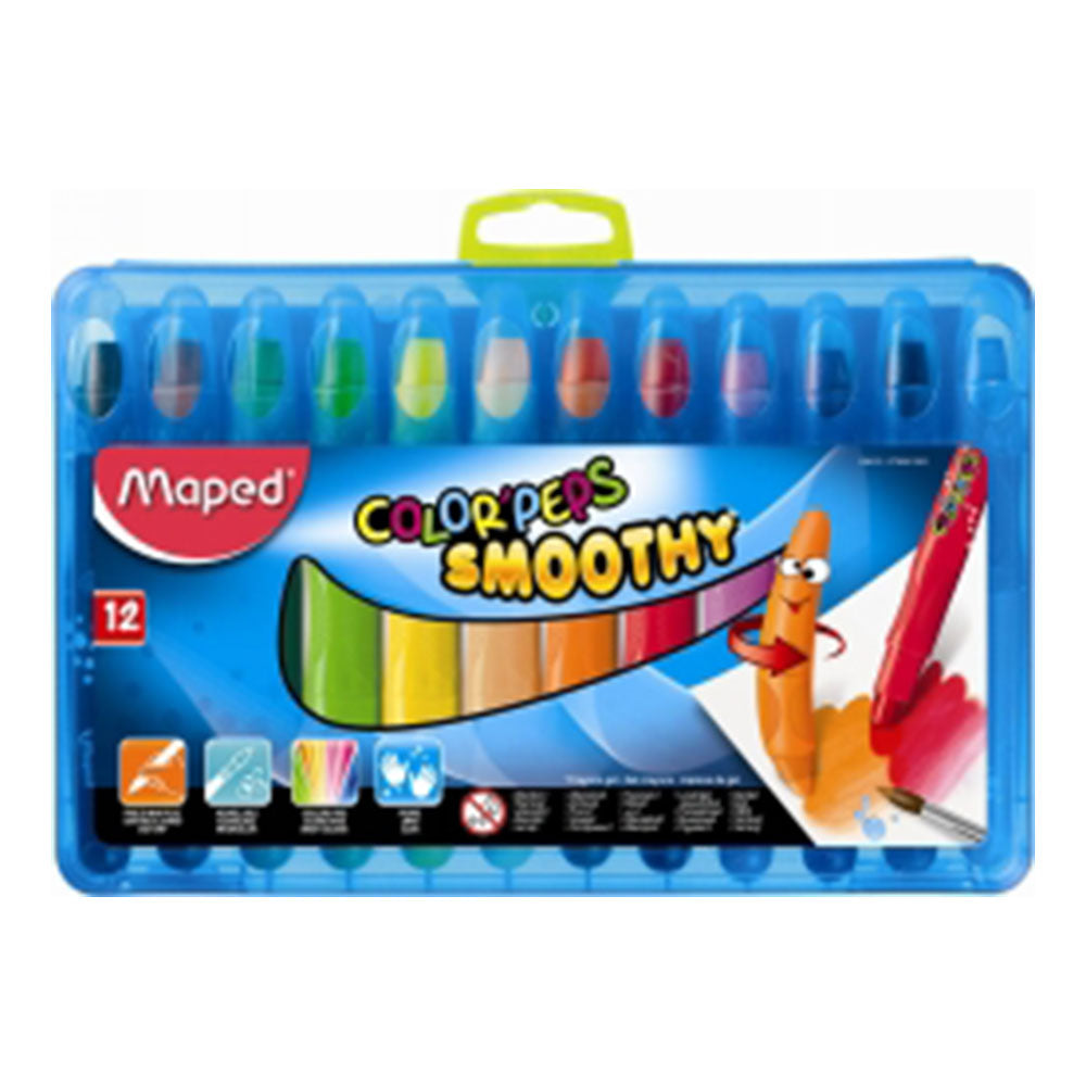 Maped Color'Peps Smoothy Crayons (Pack of 12)