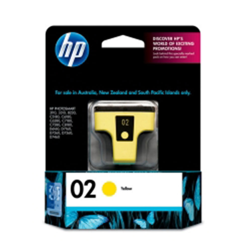 HP Inkjet 02 Cartridge 8773 (Yellow)