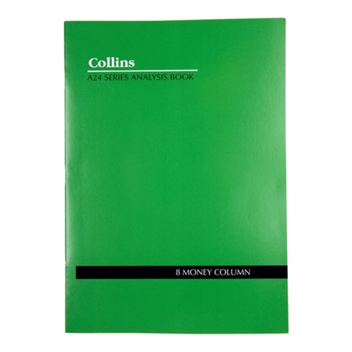 Collins A24 Money Column Analysis Book