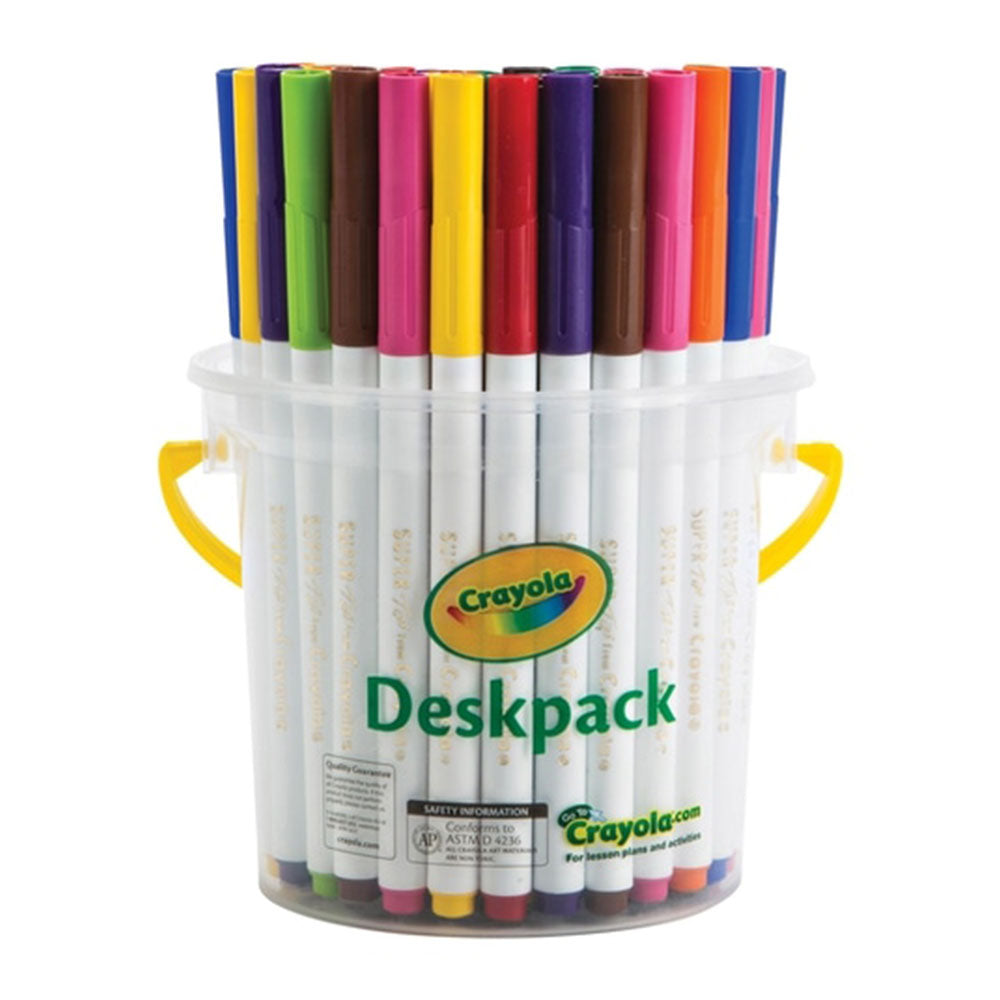Crayola Deskpack Super Tips Washable Marker 40pcs