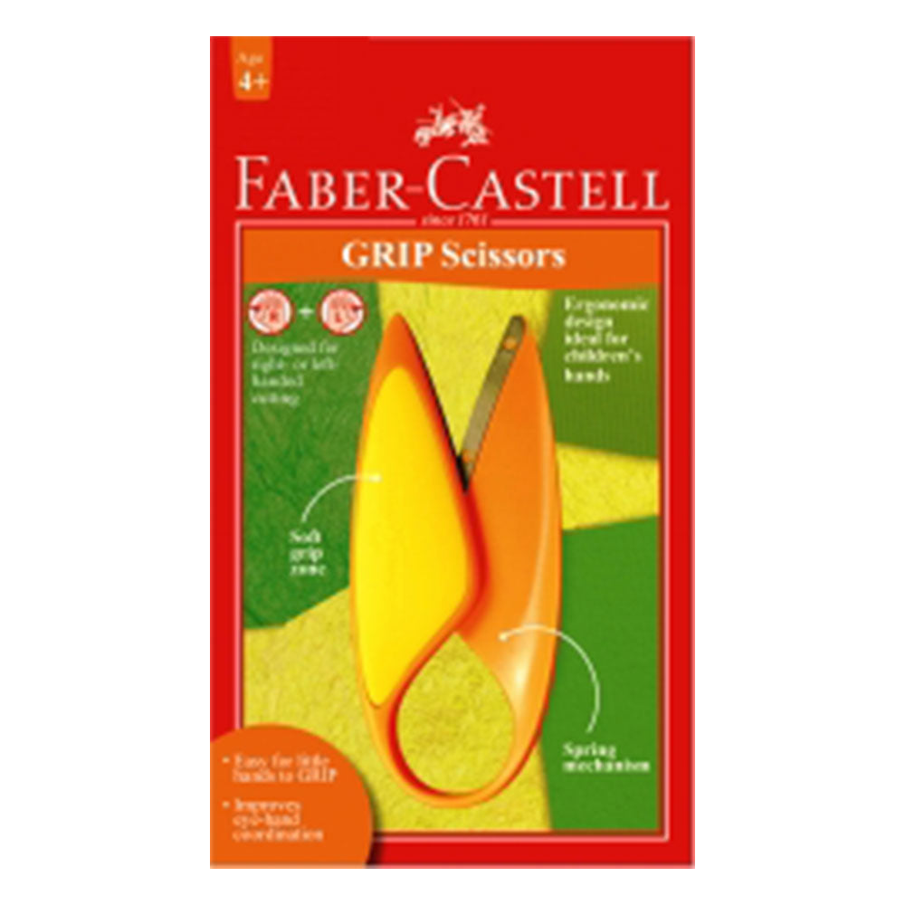 Tijeras de seguridad Faber-Castell Grip para zurdos y diestros