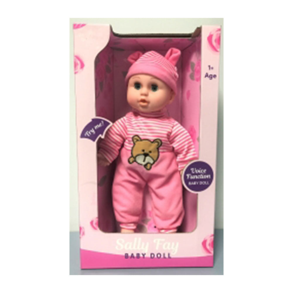 Sally Fay Voice Function Toy Doll 34cm