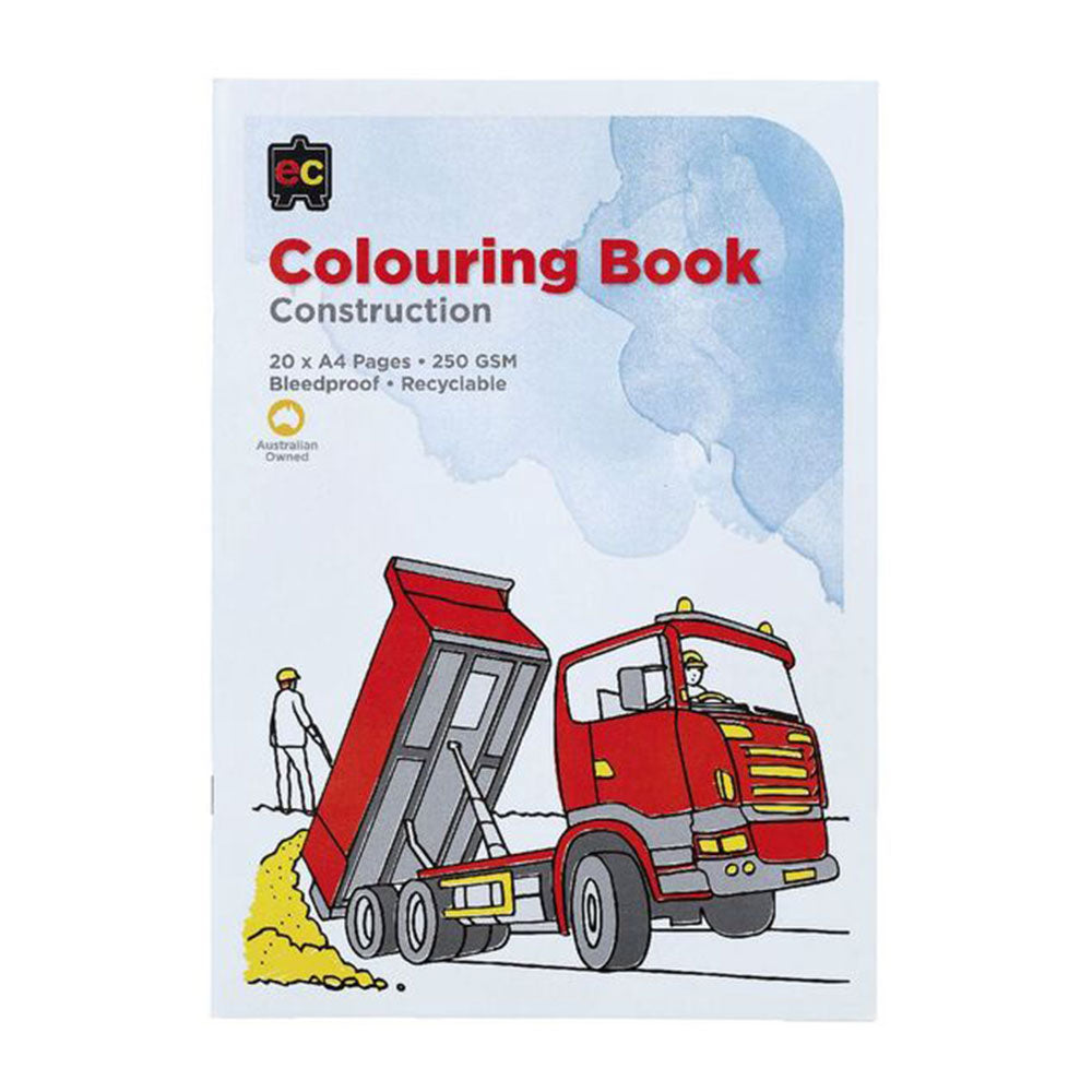 Construction Colouring Book