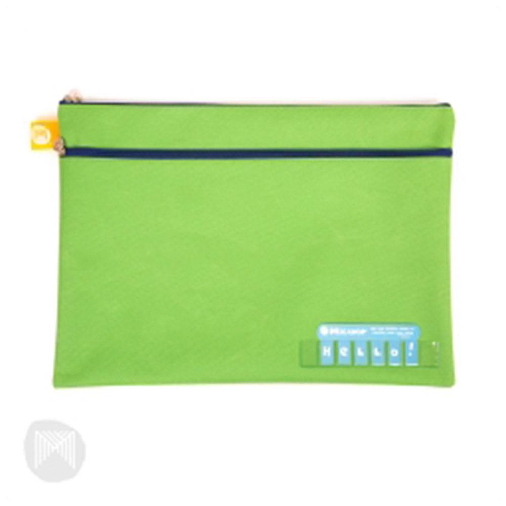 Micador Name Pencil Case with Twin Zip (375x264mm)
