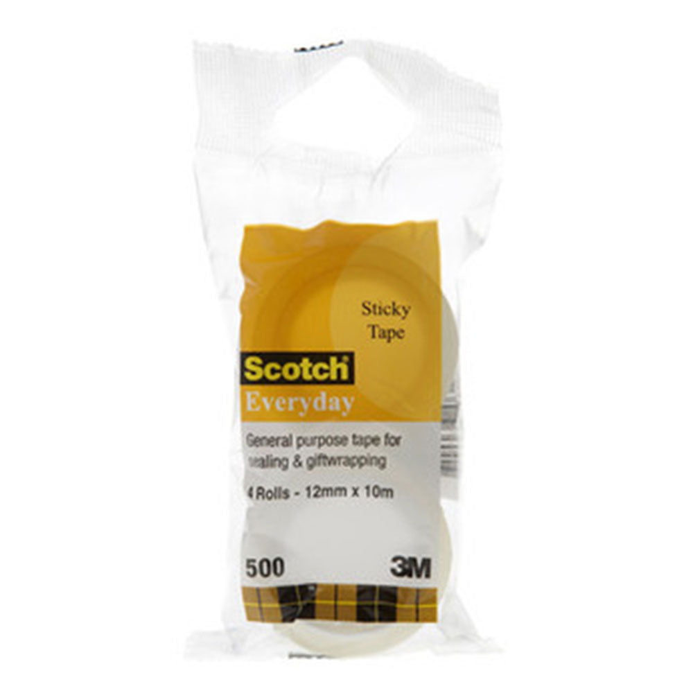 Sticky Scotch Tape 4pcs (12mmx10m)
