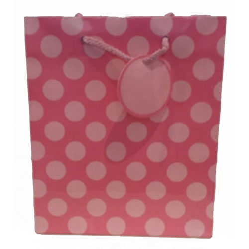 Ozcorp Gift Bag with Pink Spot