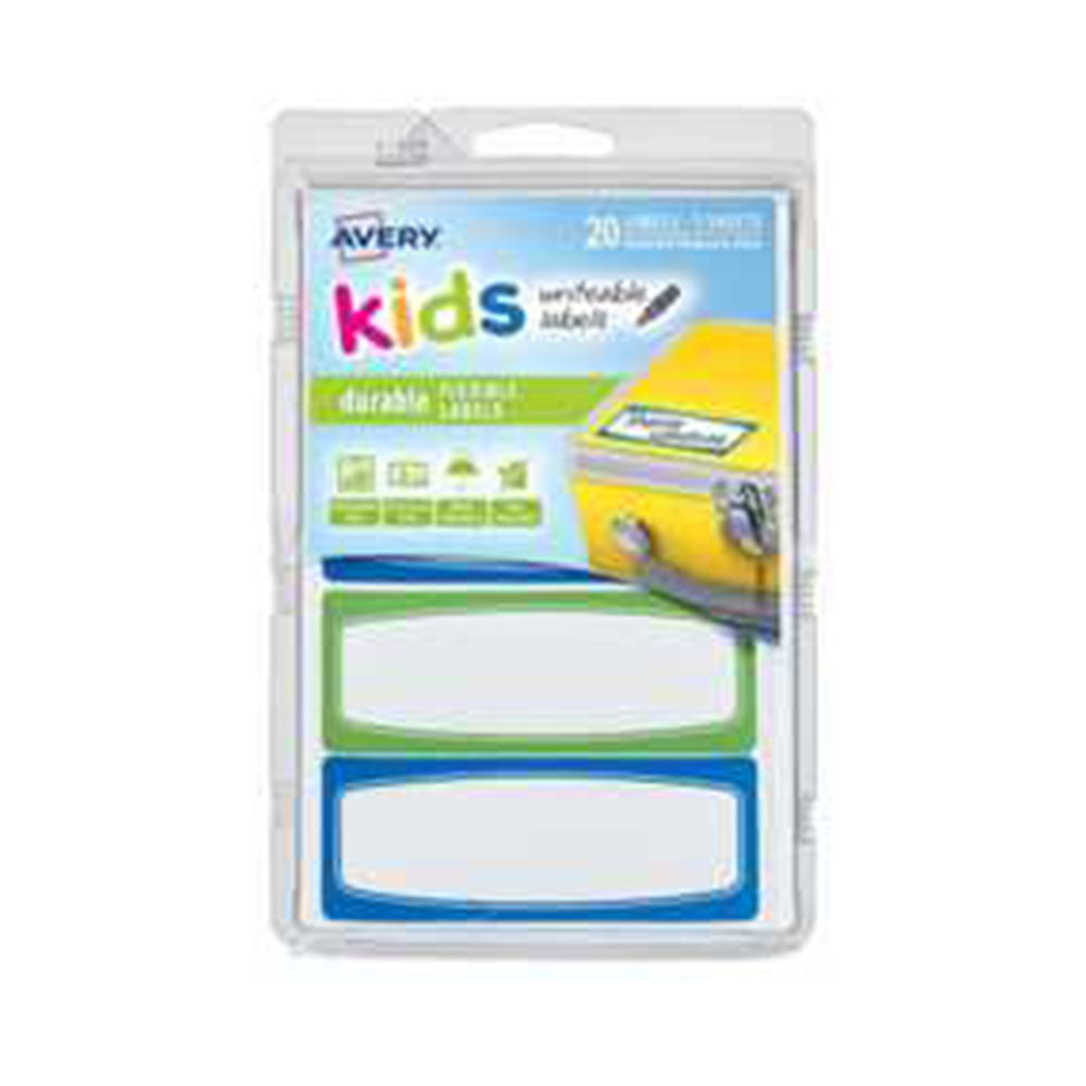 Avery Writable Kids ID Labels 20pcs (89x32mm)
