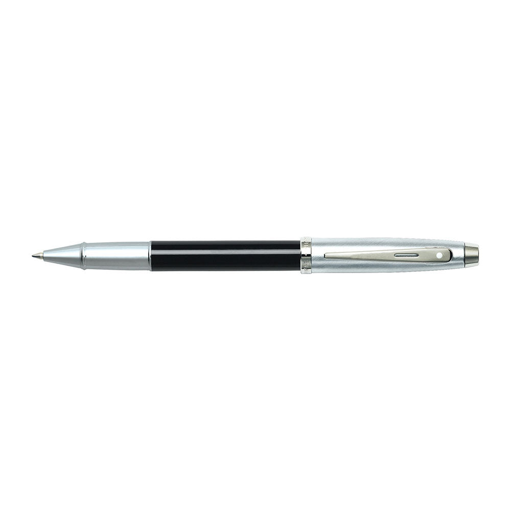 Sheaffer 100 RB Pen with Nickel Plate Trim (Black/Chrome)