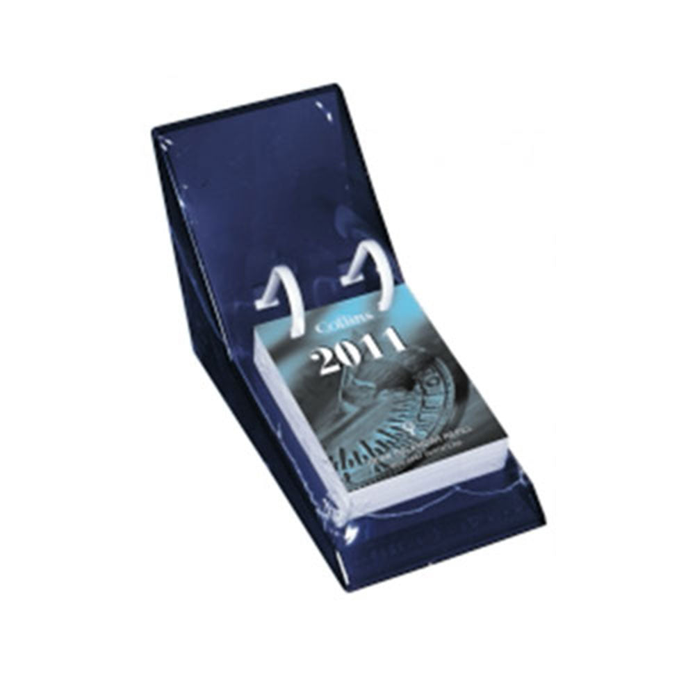 Collins Acrylic Top Opening Desk Calendar Stand