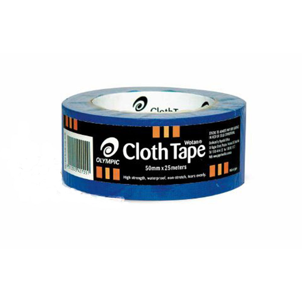 Olympic Blue Wotan Cloth Tape (50mmx25m)