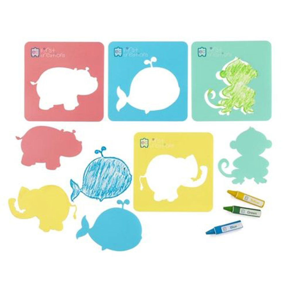 First Creations Stencil (Pack of 4)