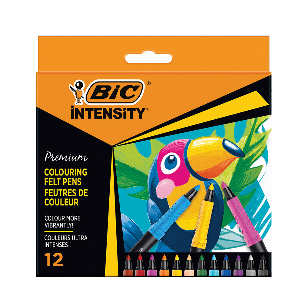 Bic Intensity 0.7mm Felt-Tip Pen (Pack of 12)