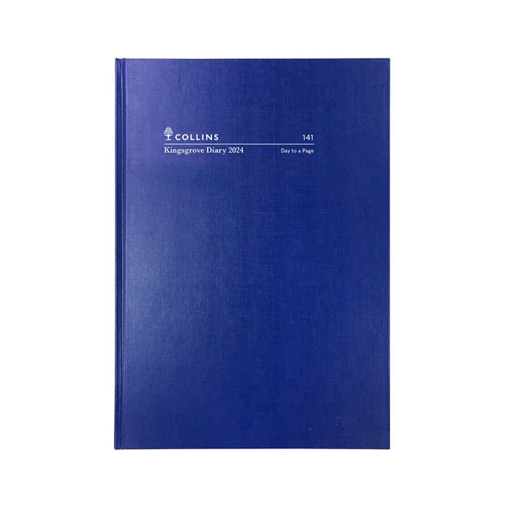 Collins Debden Kingsgrove A4 2024 Diary (Blue)