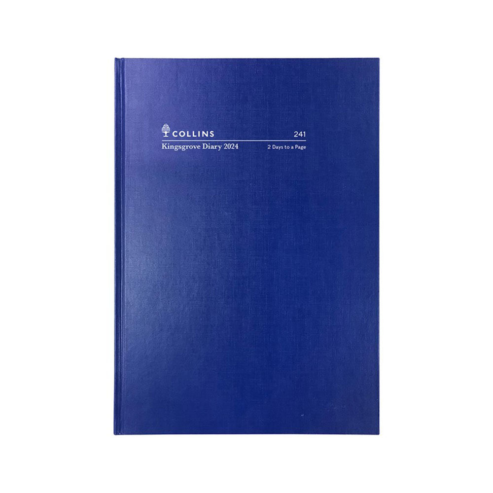 Collins Debden Kingsgrove A4 2024 Diary (Blue)