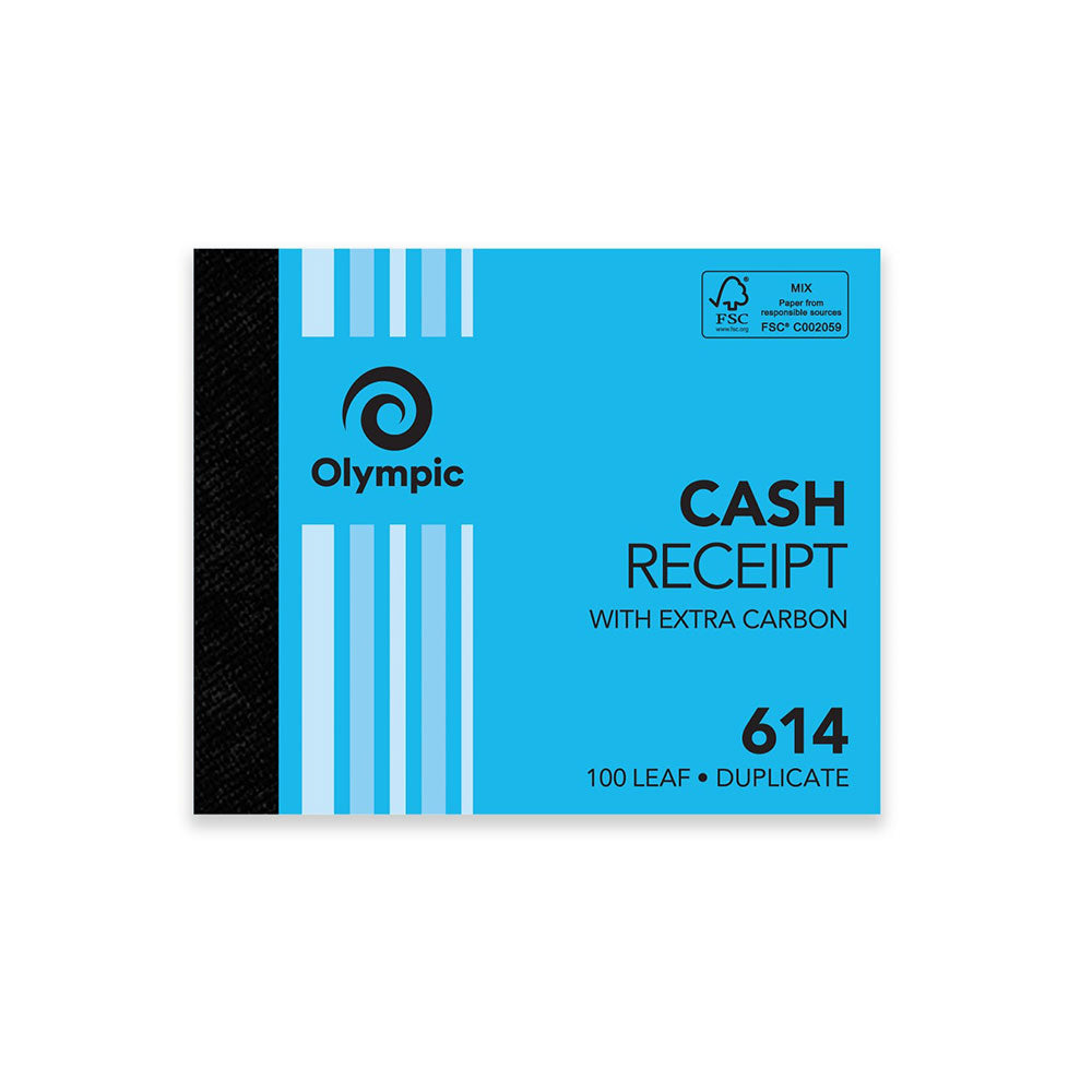 Olympic No 614 Duplicate Cash Receipt with Extra Carbon