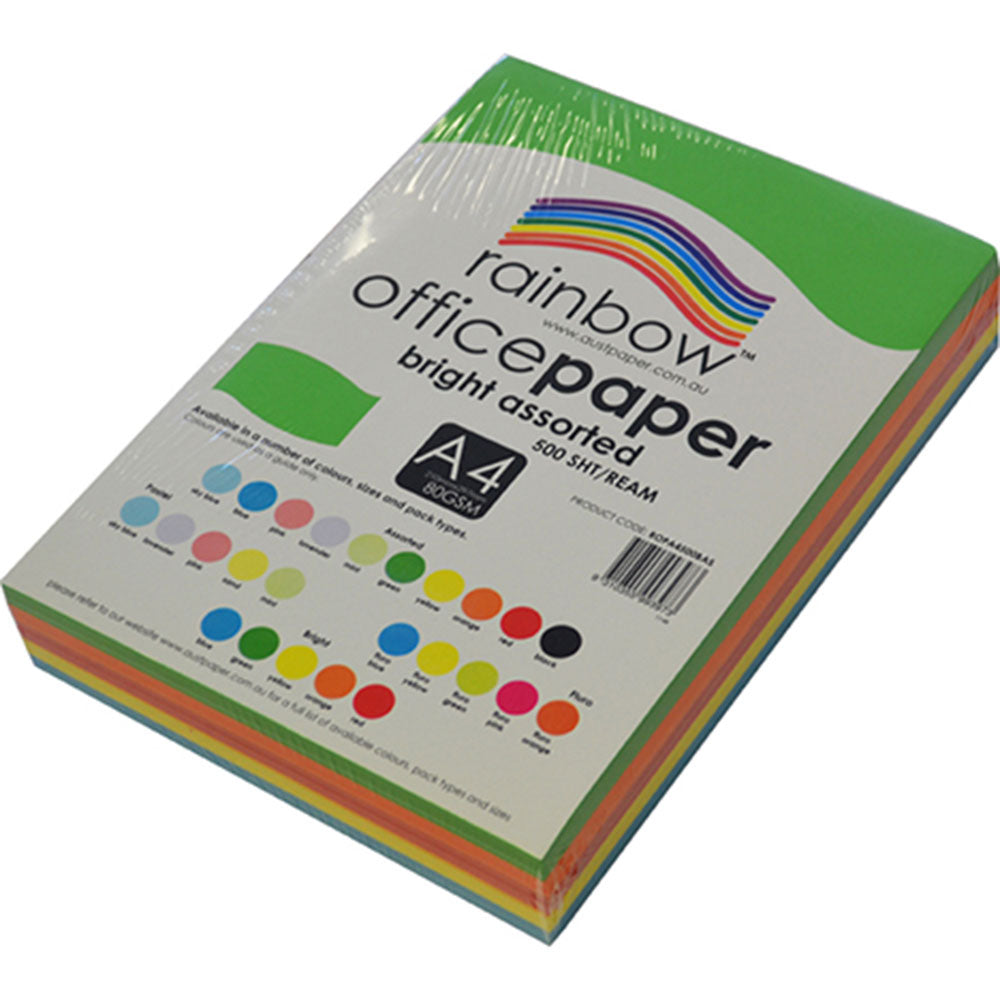 Rainbow A4 80gsm Copy Paper 500pcs