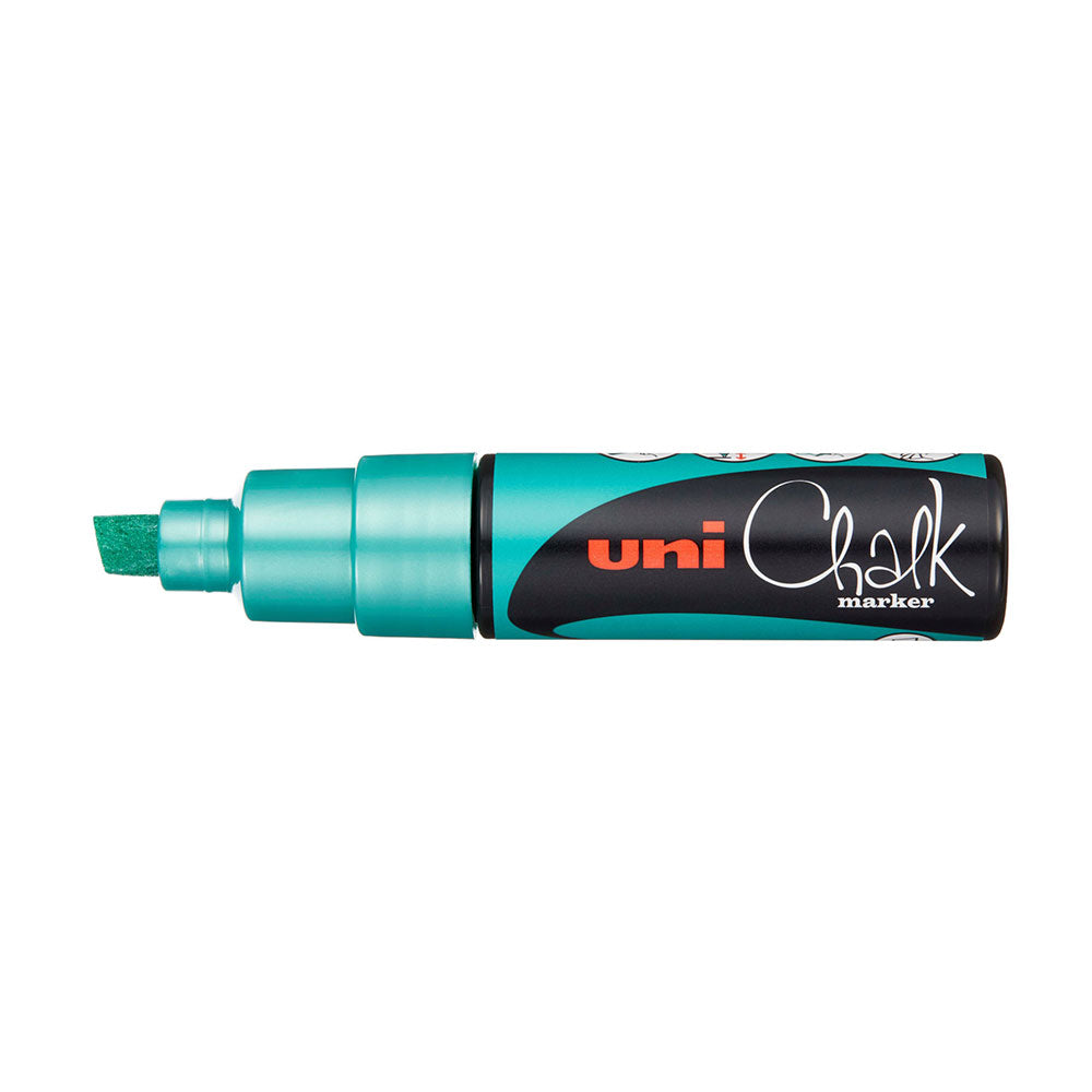Uni-ball 8mm Tip PWE-8K Chalk Marker (Metallic)