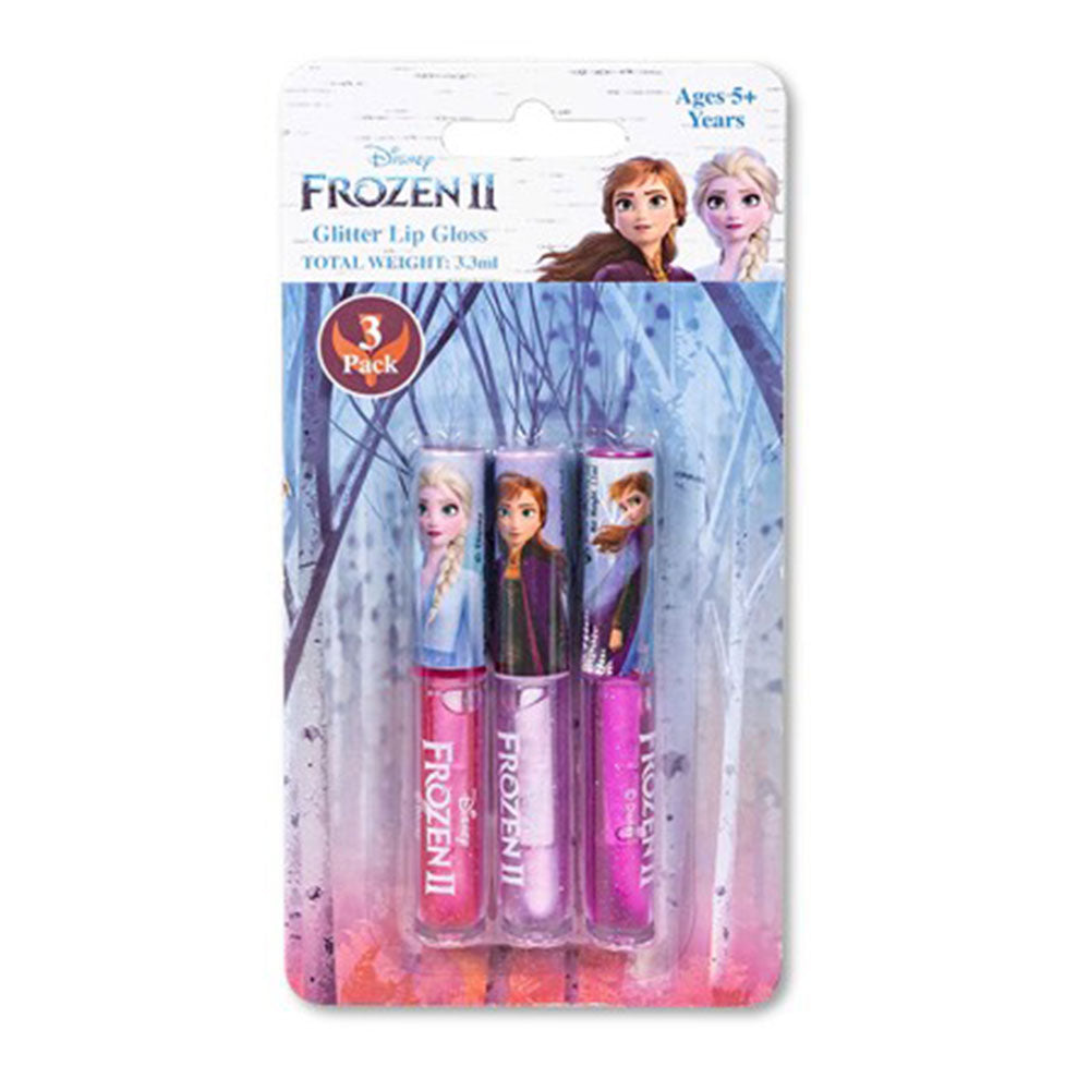 Hunter Leisure Frozen II Glitter Lip Gloss (Pack of 3)