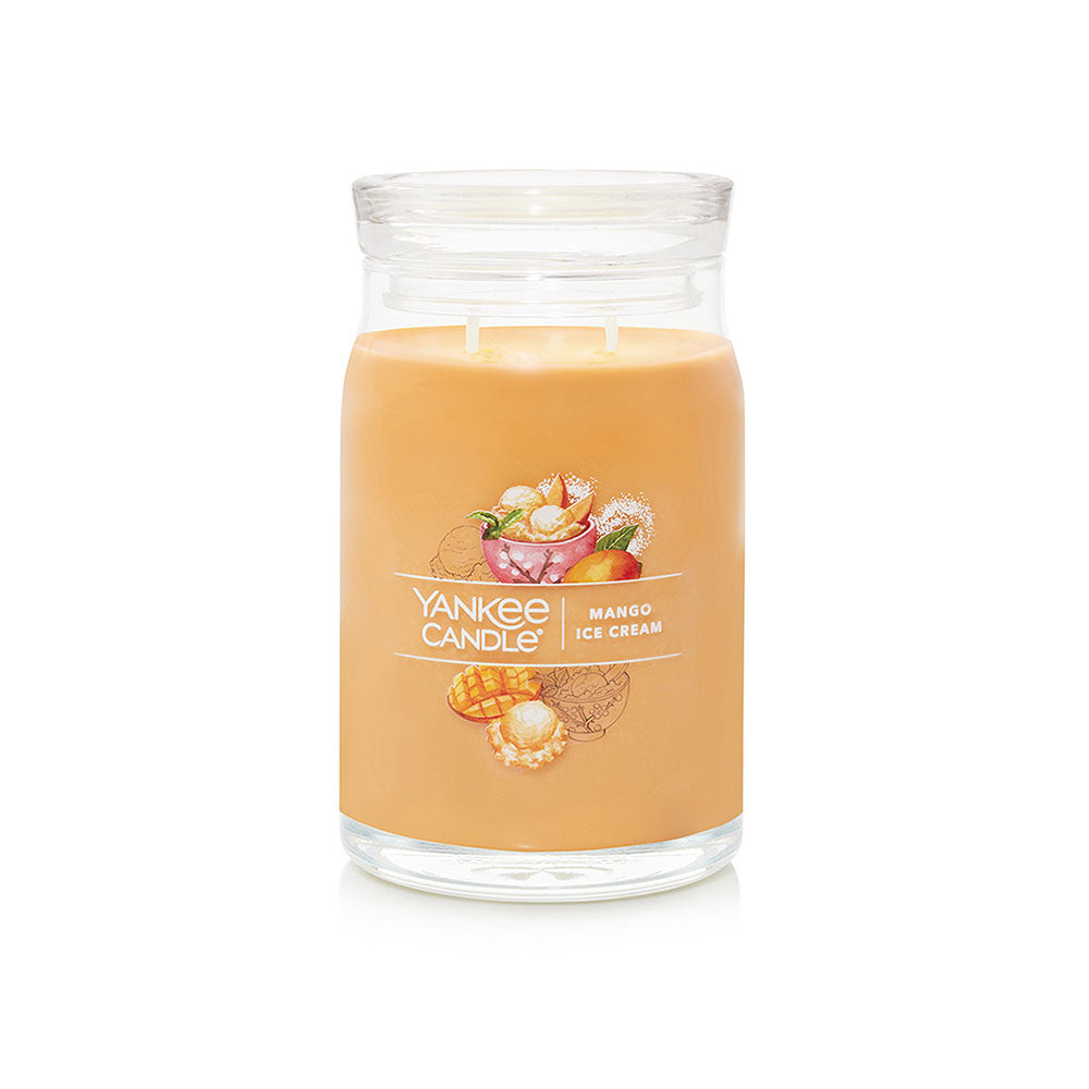 Großes Yankee Candle Signature-Glas