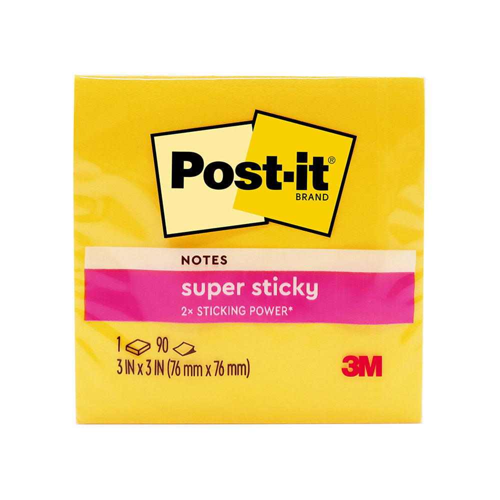 Post-it Notes 90 Sheets 12pk 76x76mm (Yellow)