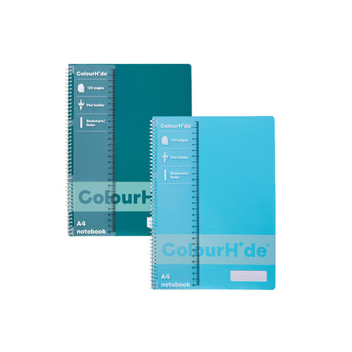 ColourHide A4 Notebook 120pg