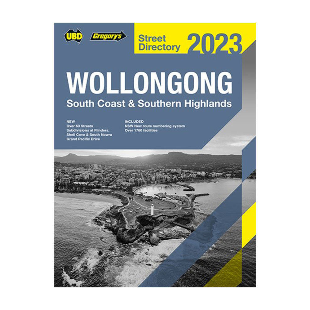UBD Gregory's 25th Edition Wollongong South Directory