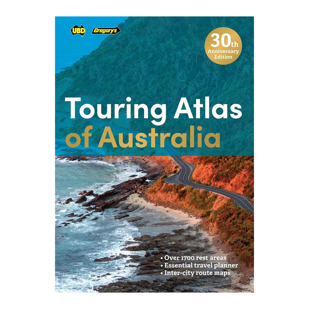 UBD Gregory's 30th Edition Australia Touring Atlas