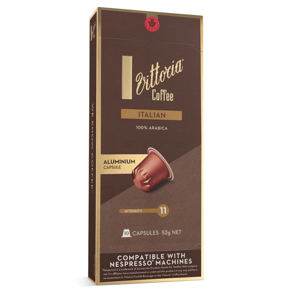 Vittoria Nespresso Compatible Coffee Caps 10's