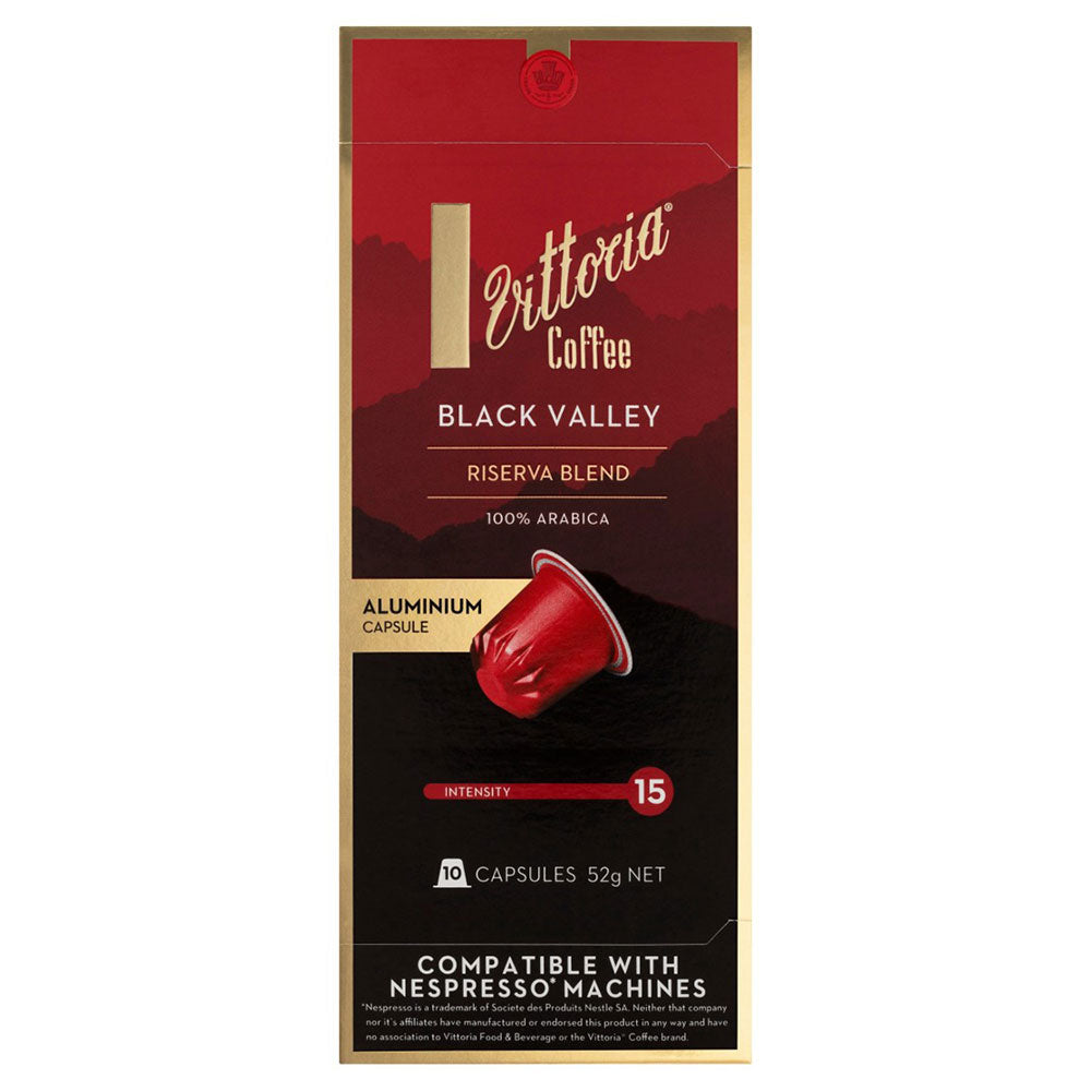 Vittoria Nespresso Compatible Coffee Caps 10's