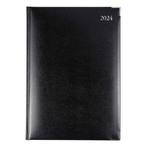 Collins Debden Management DTP Bonded Leather 2024 Diary